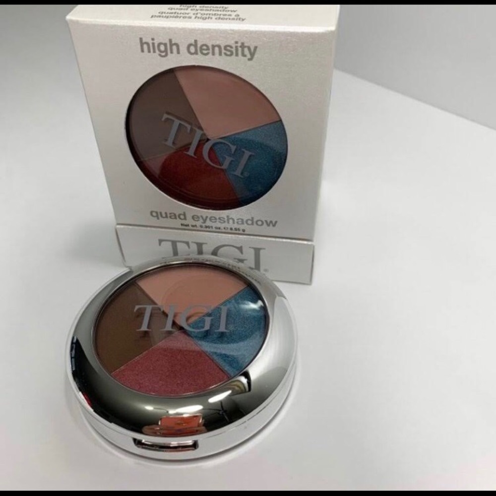Tigi quad eyeshadow high density lush new - Picture 2 of 2